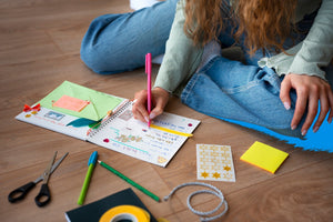 ✨ Letting Go of Perfectionism: Messy Pages as a Form of Self-Acceptance