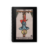 The Hanged Man Tarot Spiral Notebook- Ruled Lined
