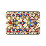 Art Nouveau Stained Glass Desk Mat