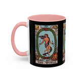 Tarot The World Accent Coffee Mug - 11oz & 15oz