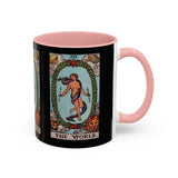 Tarot The World Accent Coffee Mug - 11oz & 15oz
