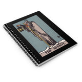 The Hermit Tarot Spiral Notebook - Ruled Line