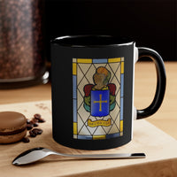 Asturias Shield Stained Glass 11oz mug