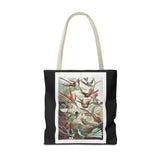 Vintage Botanical Hummingbird Tote Bag - Eco-Friendly & Stylish