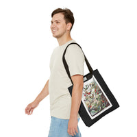 Vintage Botanical Hummingbird Tote Bag - Eco-Friendly & Stylish