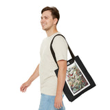 Vintage Botanical Hummingbird Tote Bag - Eco-Friendly & Stylish