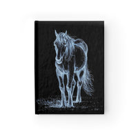 Ghost Horse  Blank Hardback Journal