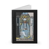 The High Priestess Tarot Spiral Notebook