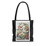 Vintage Botanical Hummingbird Tote Bag - Eco-Friendly & Stylish