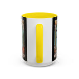 Tarot The World Accent Coffee Mug - 11oz & 15oz