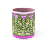 Art Nouveau Thistle Mug 11oz