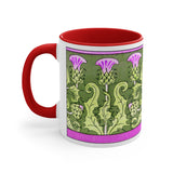 Art Nouveau Thistle Mug 11oz