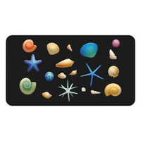 Seashells Desk Mat