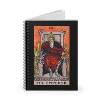 The Emperor Tarot Spiral Notebook - Ruled Line
