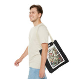 Vintage Botanical Hummingbird Tote Bag - Eco-Friendly & Stylish