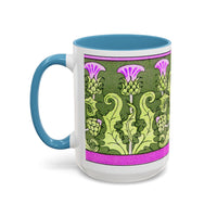 Art Nouveau Thistle Mug
