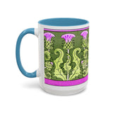 Art Nouveau Thistle Mug