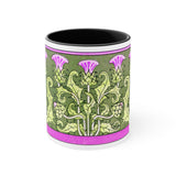 Art Nouveau Thistle Mug 11oz