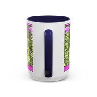 Art Nouveau Thistle Mug