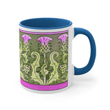 Art Nouveau Thistle Mug 11oz