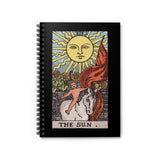 The Sun Tarot Spiral Notebook - Ruled Lined