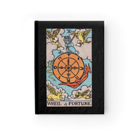 The Wheel of Fortune Tarot Hardback Journal - Ruled Line
