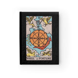 The Wheel of Fortune Tarot Hardback Journal - Ruled Line