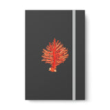 Pinnated Gorgonia illustration Color Contrast Notebook