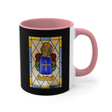 Asturias Shield Stained Glass 11oz mug