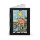 The Star Tarot Spiral Notebook - Ruled Line