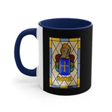 Asturias Shield Stained Glass 11oz mug