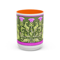 Art Nouveau Thistle Mug