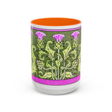 Art Nouveau Thistle Mug