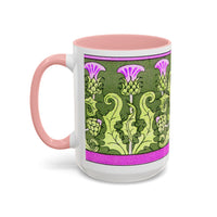 Art Nouveau Thistle Mug