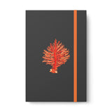 Pinnated Gorgonia illustration Color Contrast Notebook