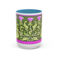 Art Nouveau Thistle Mug