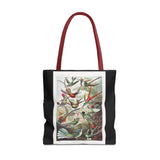 Vintage Botanical Hummingbird Tote Bag - Eco-Friendly & Stylish