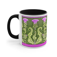 Art Nouveau Thistle Mug 11oz