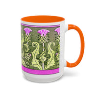 Art Nouveau Thistle Mug