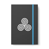 Celtic Triskele Color Contrast Notebook