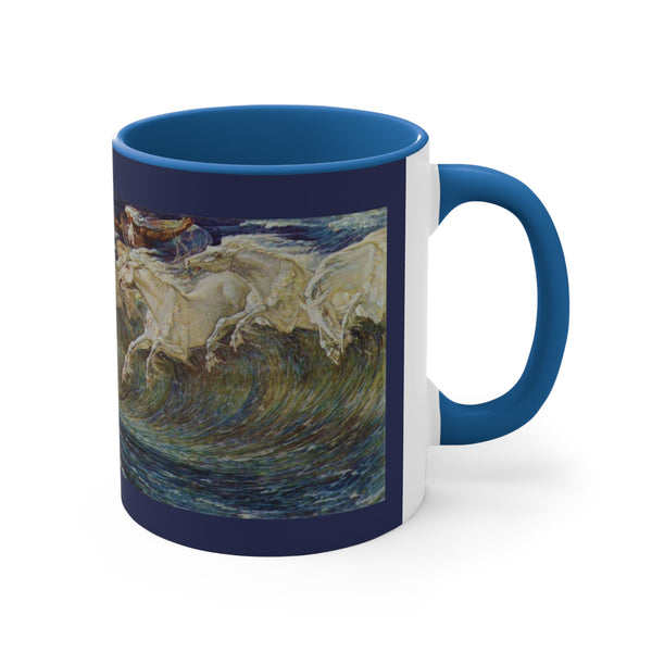 Neptune's Horses Mug 11oz