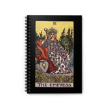 The Empress Tarot Spiral Notebook - Ruled Lined