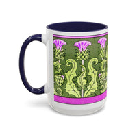 Art Nouveau Thistle Mug