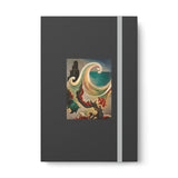 Sea Fantasy 1 Color Contrast Notebook - Ruled