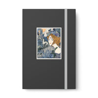 Retour by Georges de Feure Art Nouveau Color Contrast Notebook - Ruled