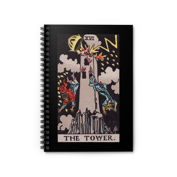 The Tower Spiral Notebook - Ruled Line