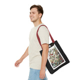 Vintage Botanical Hummingbird Tote Bag - Eco-Friendly & Stylish