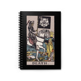 Death Tarot Spiral Notebook