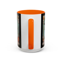 Tarot The World Accent Coffee Mug - 11oz & 15oz