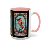 Tarot The World Accent Coffee Mug - 11oz & 15oz
